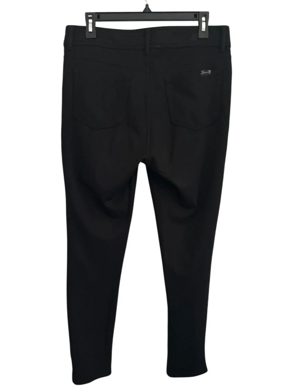 Seven7 Black Skinny Leggings Pants Size 12 Stretch Everyday Comfort